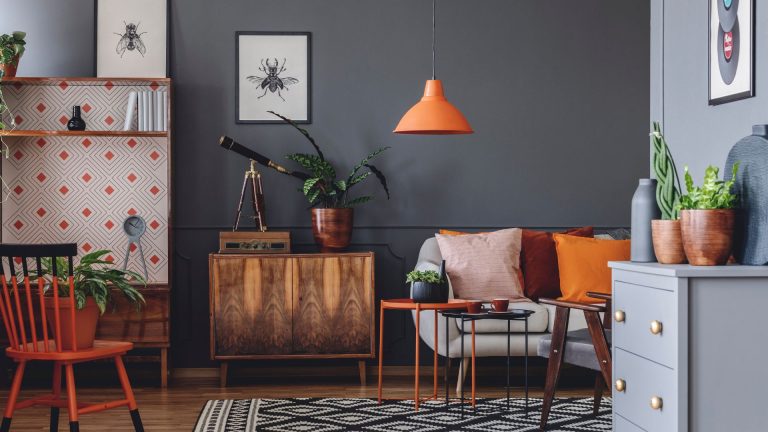 como pintar el salón en estilo moderno