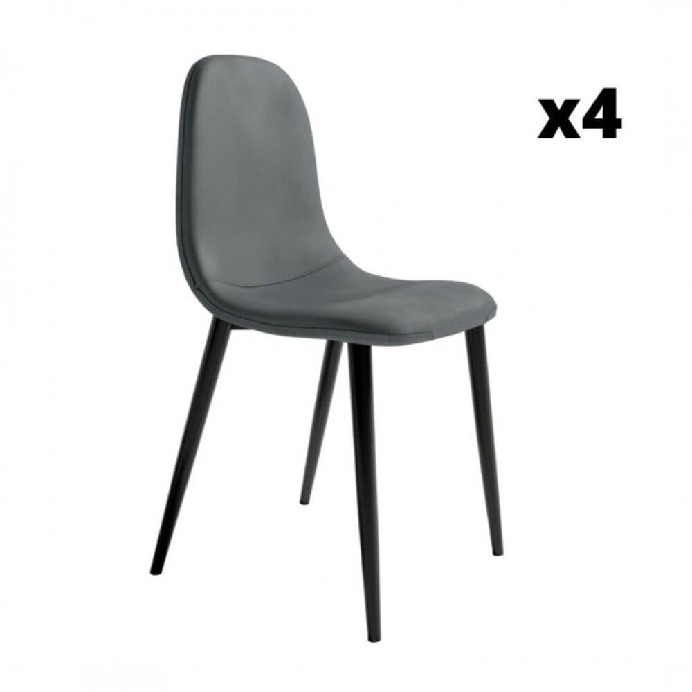 Pack de 4 sillas Oporto