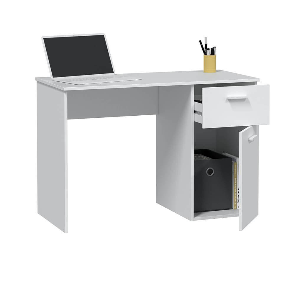 Mesa de escritorio blanca outlet