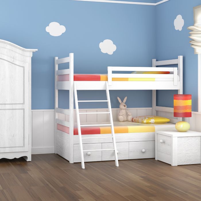 Añadir almacenamiento y estilo a dormitorios compartidos