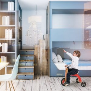 añadir almacenamiento a dormitorio infantil