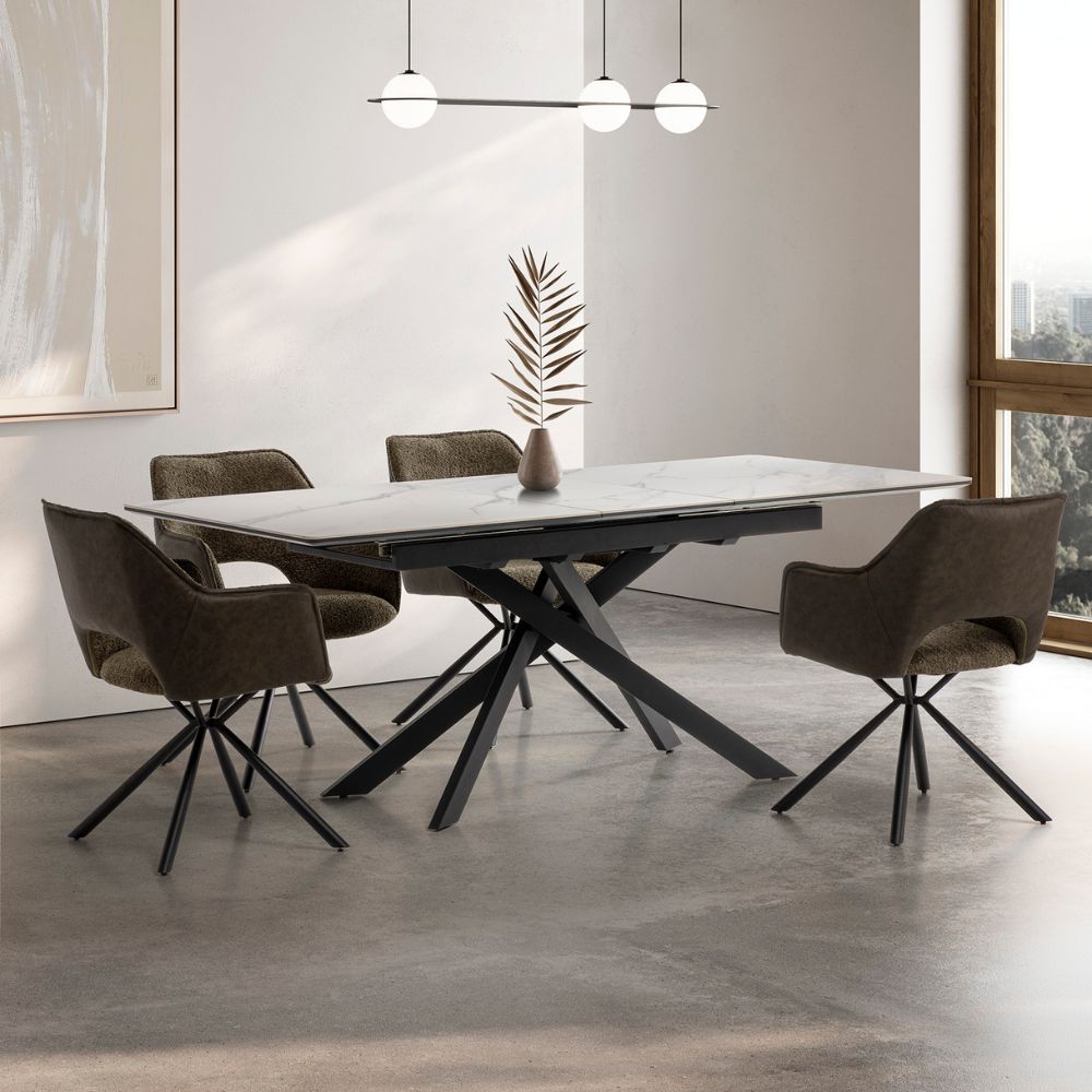 Mesa extensible de cerámica Bilma