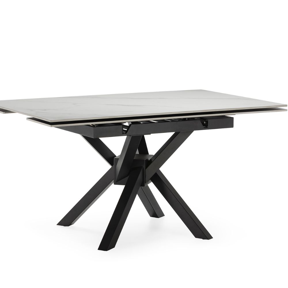 Mesa cuadrada extensible de cerámica Marlene Relax Outlet Valencia Mesa cuadrada extensible de cerámica Marlene - Imagen 5