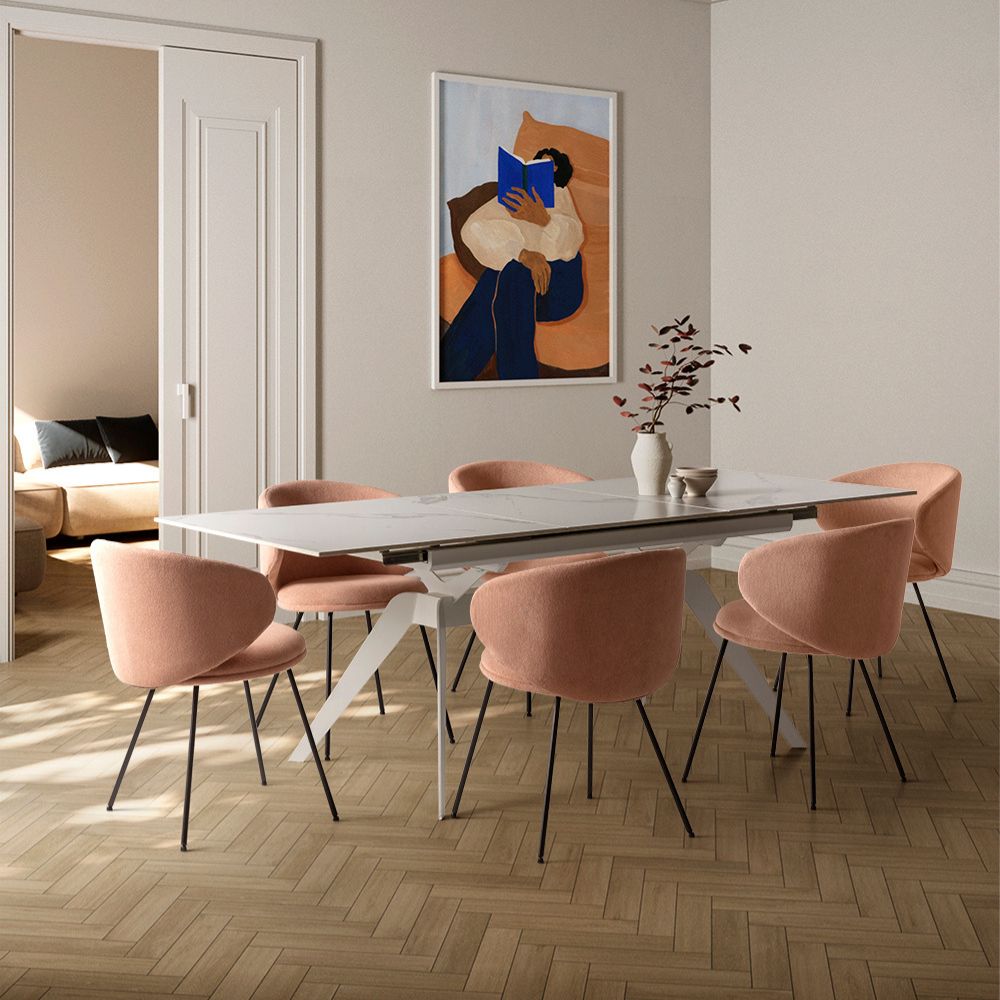 Pack de 2 sillas Rash rosa Relax Outlet Valencia Pack de 2 sillas Rash rosa - Imagen 4