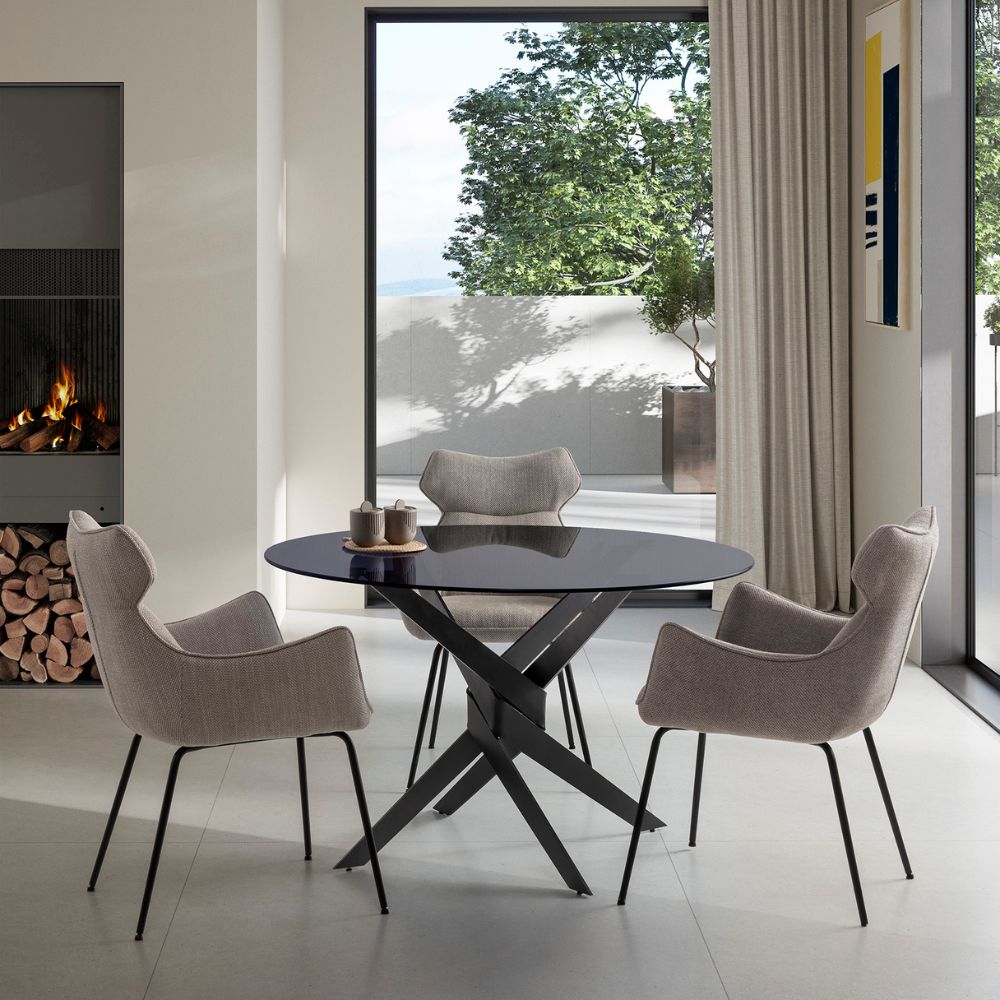 Pack de 2 sillones Mara gris