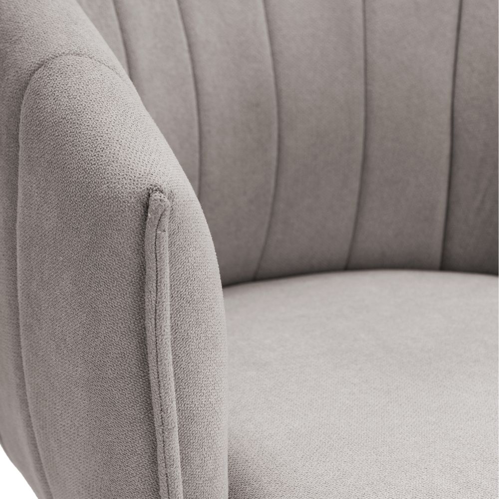 Sillón giratorio Inka taupe Relax Outlet Valencia Sillón giratorio Inka taupe - Imagen 2