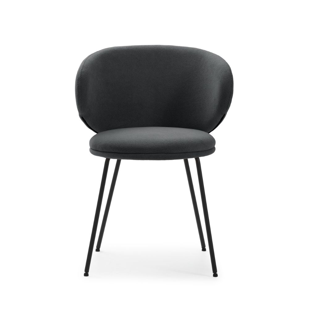 Pack de 2 sillas Rash gris oscuro Relax Outlet Valencia Pack de 2 sillas Rash gris oscuro - Imagen 4