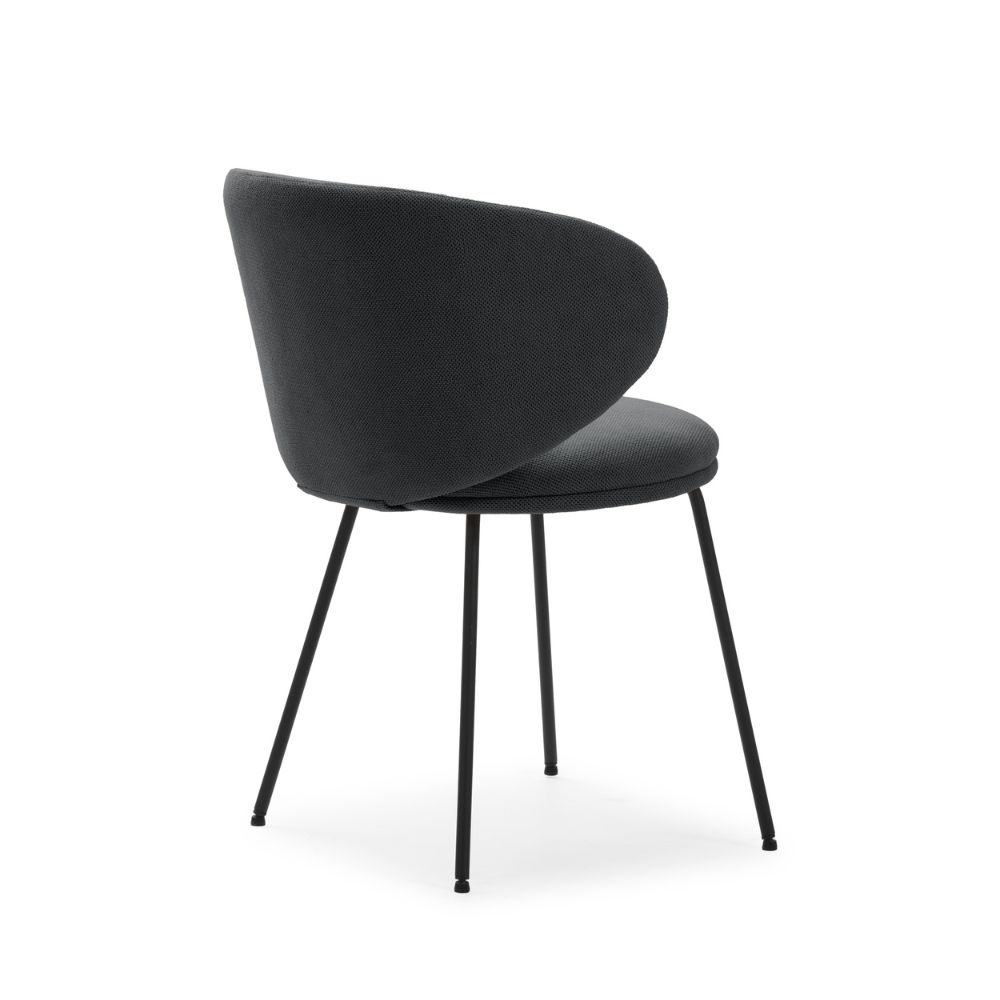 Pack de 2 sillas Rash gris oscuro Relax Outlet Valencia Pack de 2 sillas Rash gris oscuro - Imagen 6