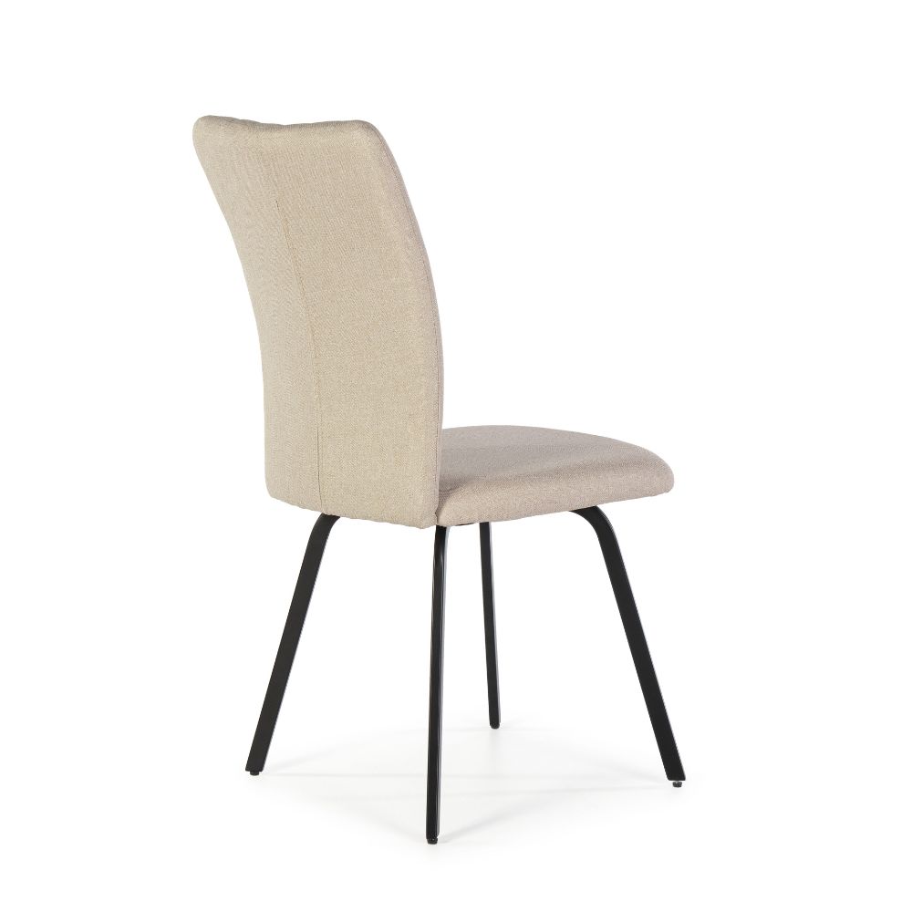 Pack de 4 sillas de tela beige outlet Relax Outlet Valencia Pack de 4 sillas de tela beige outlet - Imagen 6