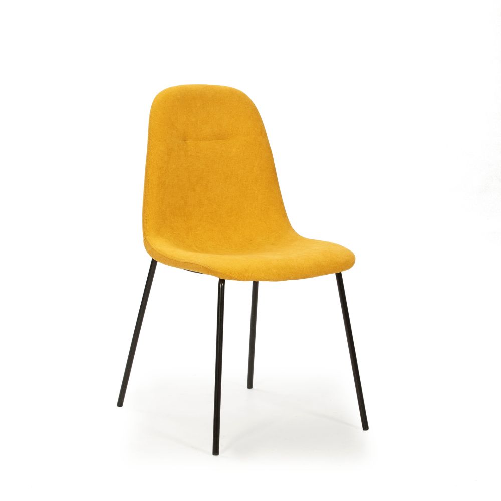 Pack de 4 sillas Ranne amarillo